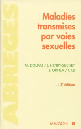 Couverture du produit · Maladies transmises par voies sexuelles, 2e édition