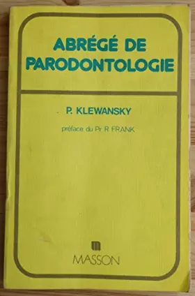 Couverture du produit · Parodontologie