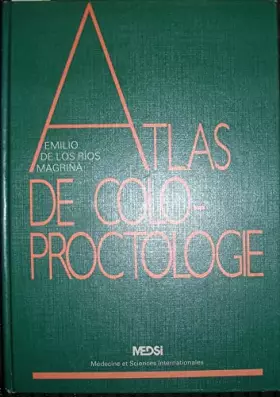 Couverture du produit · Atlas de coloproctologie