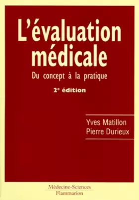 Couverture du produit · L'évaluation médicale, 2e édition