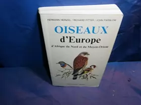 Couverture du produit · Oiseaux D'Europe D'A.F.N Et Du M.-O.