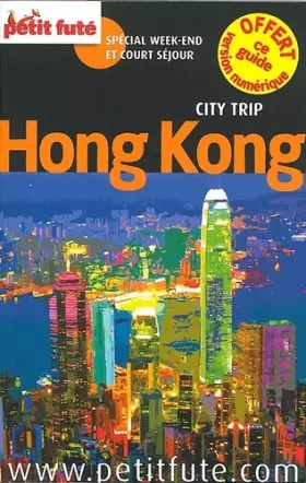 Couverture du produit · Guide Hong-Kong 2014 City trip Petit Futé