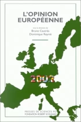 Couverture du produit · L'Opinion européenne - 2002