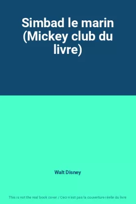 Couverture du produit · Simbad le marin (Mickey club du livre)