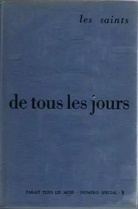 Couverture du produit · les saints de tous les jours de septembre
