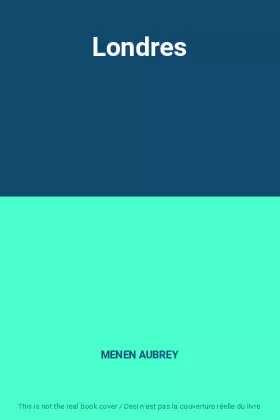 Couverture du produit · Londres
