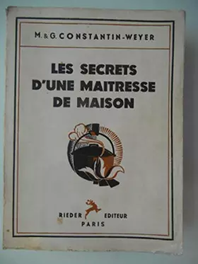 Couverture du produit · LES SECRETS D'UNE MAITRESSE DE MAISON