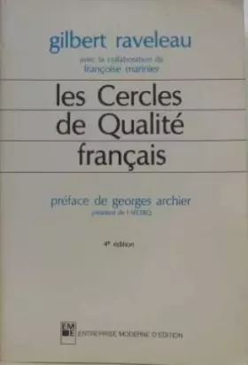 Couverture du produit · Les cercles de qualite français
