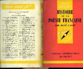 Couverture du produit · Que sais-je? N° 108 Histoire de la poésie française