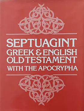 Couverture du produit · Old Testament: Septuagint, with Apocrypha