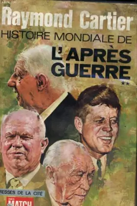Couverture du produit · Histoire mondiale de l'apres guerre, tome 2