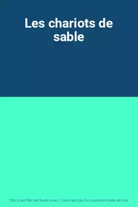 Couverture du produit · Les chariots de sable