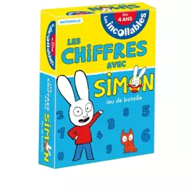 Couverture du produit · Les incollables - Les chiffres avec Simon - Jeu de bataille