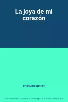 Couverture du produit · La joya de mi corazón