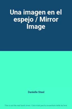 Couverture du produit · Una imagen en el espejo / Mirror Image