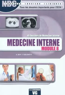 Couverture du produit · Médecine interne Module 8 : 45 dossiers de médecine interne