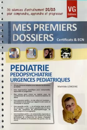 Couverture du produit · Pédiatrie pédopsychiatrie urgences pédiatriques