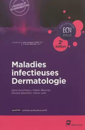 Couverture du produit · Maladies infectieuses Dermatologie