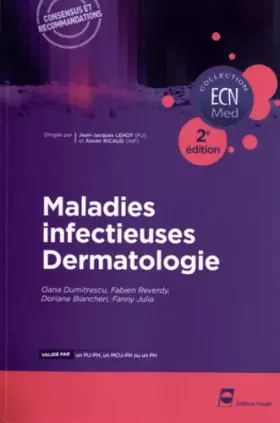 Couverture du produit · Maladies infectieuses Dermatologie