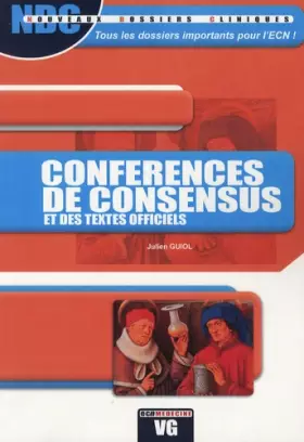 Couverture du produit · Conférences de consensus et des textes officiels