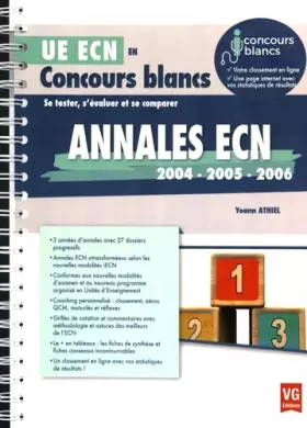 Couverture du produit · Annales ECN 2004-2005-2006