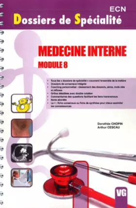 Couverture du produit · Medecine interne module 8