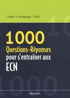 Couverture du produit · 1000 questions-réponses pour s'entraîner aux ECN