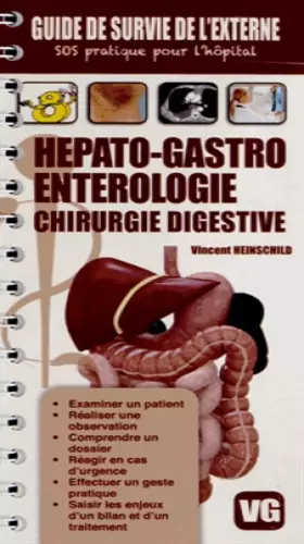 Couverture du produit · Hépato-gastro-entérologie chirurgie digestive