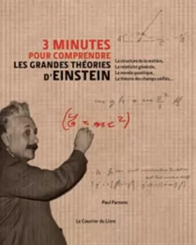 Couverture du produit · 3 minutes pour comprendre les grandes théories d'Einstein