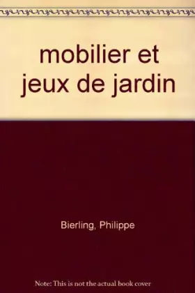 Couverture du produit · Mobiliers et jeux de jardin
