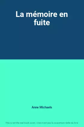 Couverture du produit · La mémoire en fuite