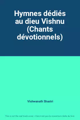 Couverture du produit · Hymnes dédiés au dieu Vishnu (Chants dévotionnels)