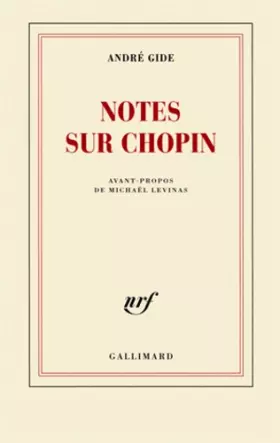 Couverture du produit · Notes sur Chopin