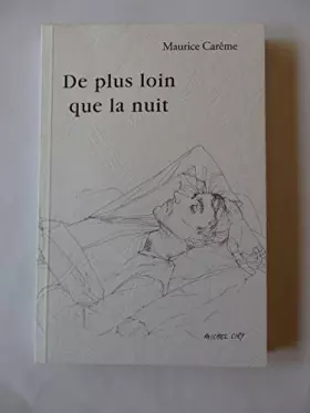 Couverture du produit · De plus loin que la nuit