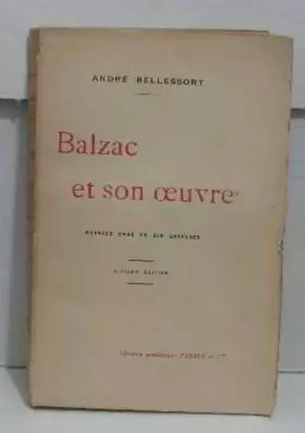 Couverture du produit · Balzac et son oeuvre