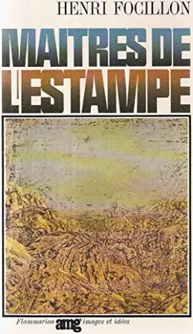 Couverture du produit · Maîtres de l'estampe