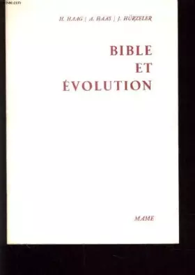 Couverture du produit · BIBLE ET EVOLUTION
