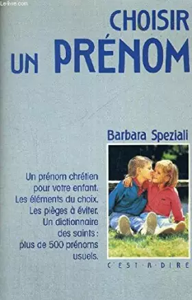 Couverture du produit · Choisir un prénom