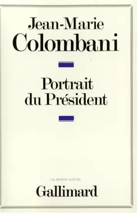 Couverture du produit · Portrait du Président