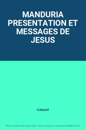 Couverture du produit · MANDURIA PRESENTATION ET MESSAGES DE JESUS