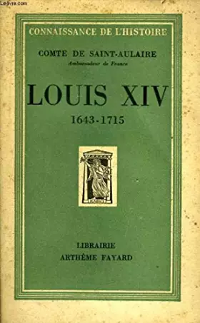Couverture du produit · Louis XIV (1643-1715)