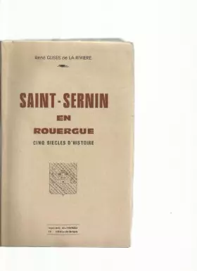 Couverture du produit · Saint-Sernin En Rouergue