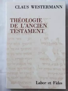 Couverture du produit · Théologie de l'Ancien Testament