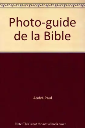 Couverture du produit · Photo-guide de la Bible