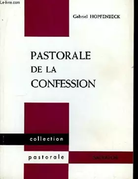 Couverture du produit · Pastoral de la confession