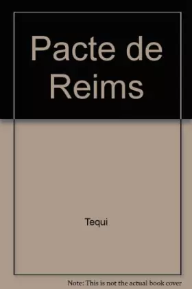 Couverture du produit · Pacte de Reims