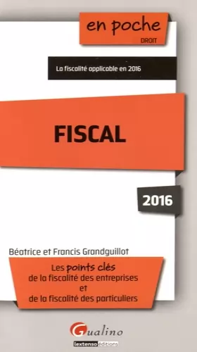 Couverture du produit · FISCAL 2016 - 10ÈME ÉDITION