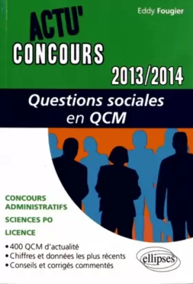 Couverture du produit · Questions Sociales en QCM 2013-2014