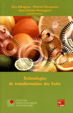 Couverture du produit · Technologies de transformation des fruits