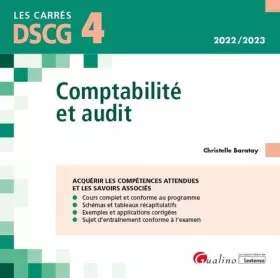 Couverture du produit · DSCG 4 - Comptabilité et audit: Cours et applications corrigées